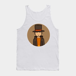 Hershel Layton (Chibi Version) Tank Top